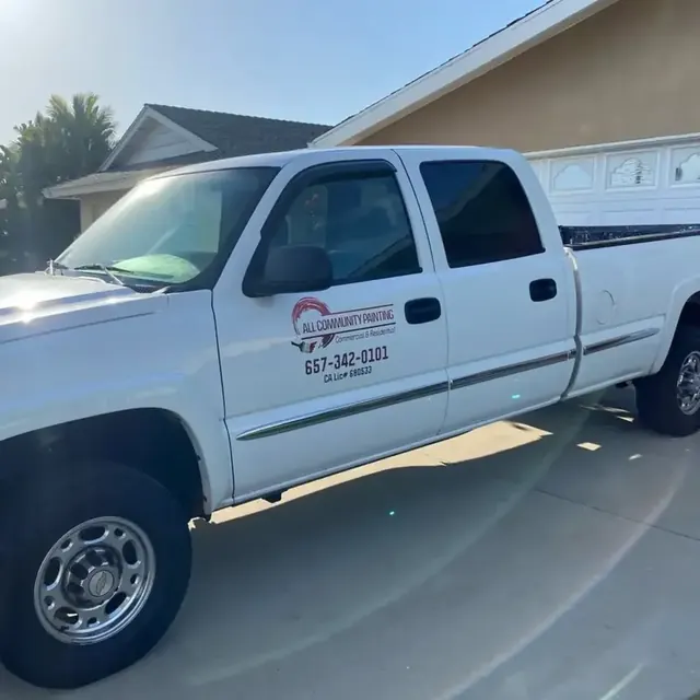 Shawn McDowell's All Community Painting work truck
